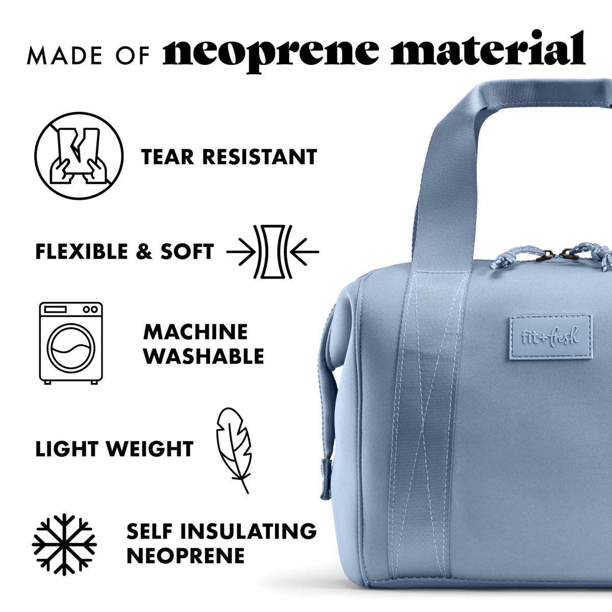 Remi lunch bag with four 1-cup containers included.