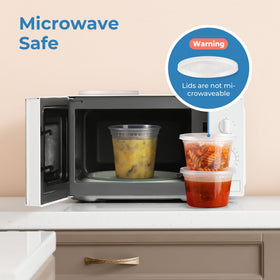 Fit Meal Prep freezer-safe container preserves meals for later