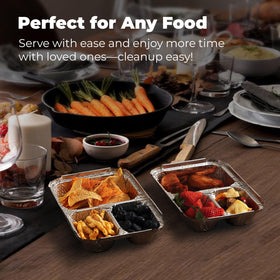 Fit Meal Prep recyclable aluminum for eco-friendly takeout solutions.