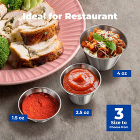 Fit Meal Prep rust-resistant ramekins durable for frequent reuse.
