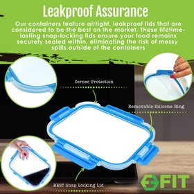 Durable borosilicate glass construction from FIT Strong & Healthy
