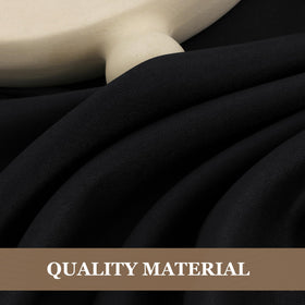 Fitable rectangle tablecloth fits various sizes for versatile table settings.