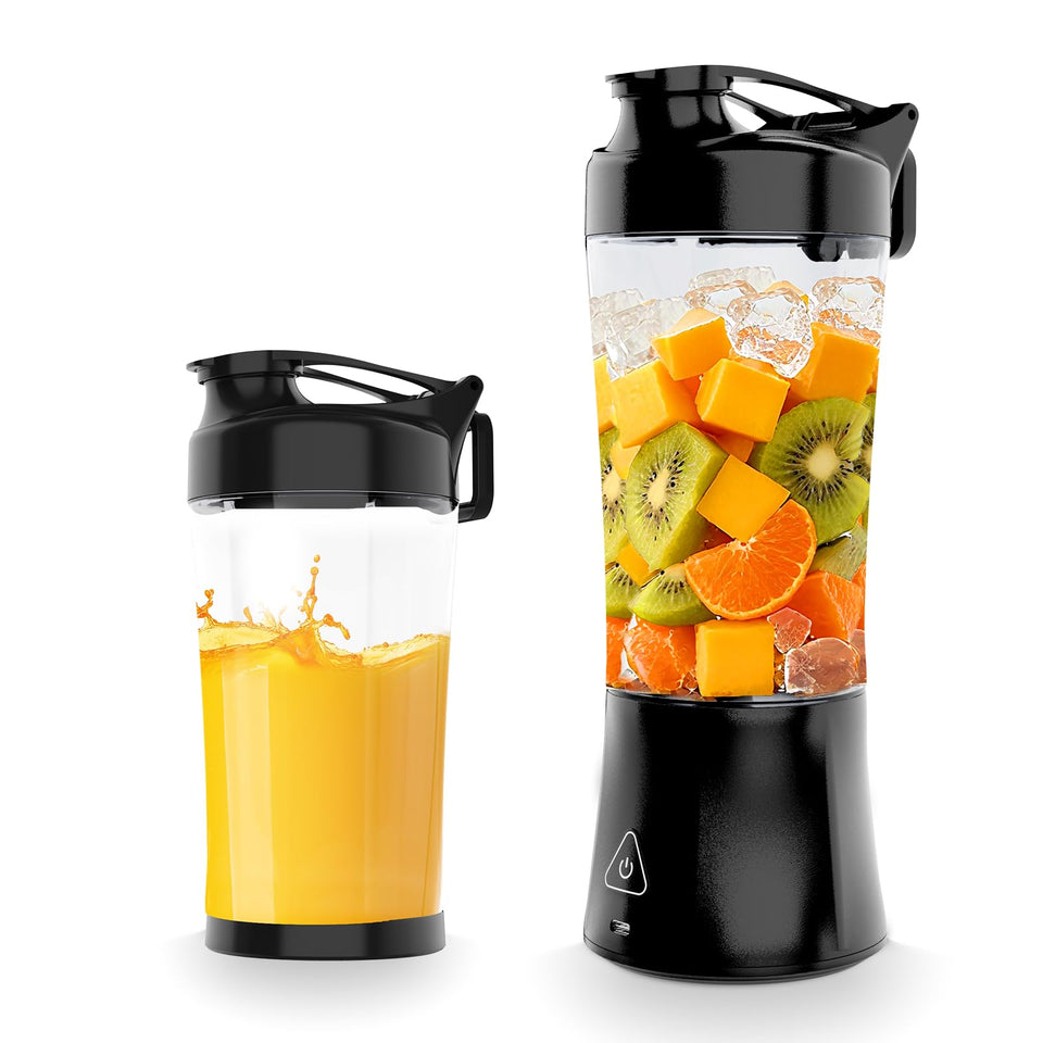 FITECHZY portable smoothie blender with 24oz cup for on-the-go shakes
