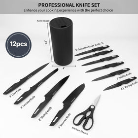 Five Cows 8in chef knife for precise, effortless prep.
