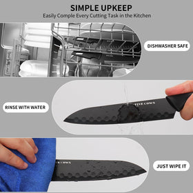 Five Cows 5in utility knife ideal for mid-size tasks.