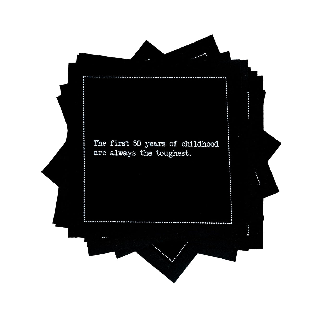 Five Star Napkins 50th birthday quotes napkins add festive flair to celebrations.
