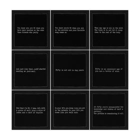 Five Star Napkins black cotton beverage napkins for premium absorbency at parties.