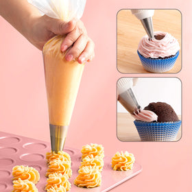 FIVETAS piping coupler lets you swap tips without changing bags
