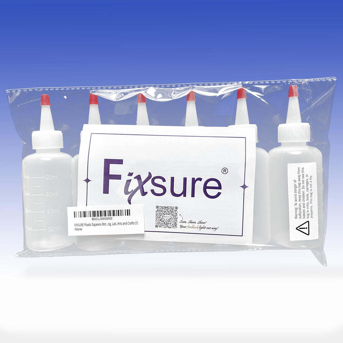 FIXSURE versatile use for sauces, dressings, syrups, and crafts.