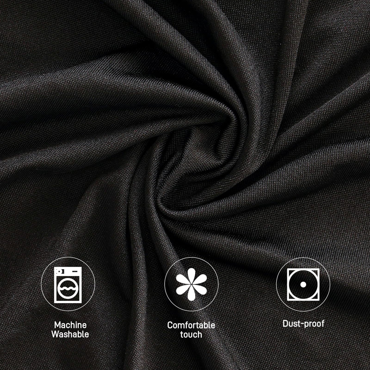 Fixwal tablecloth is machine washable for easy post-event care