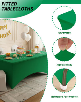 Fixwal table cloth is machine washable for easy reuse and long life.