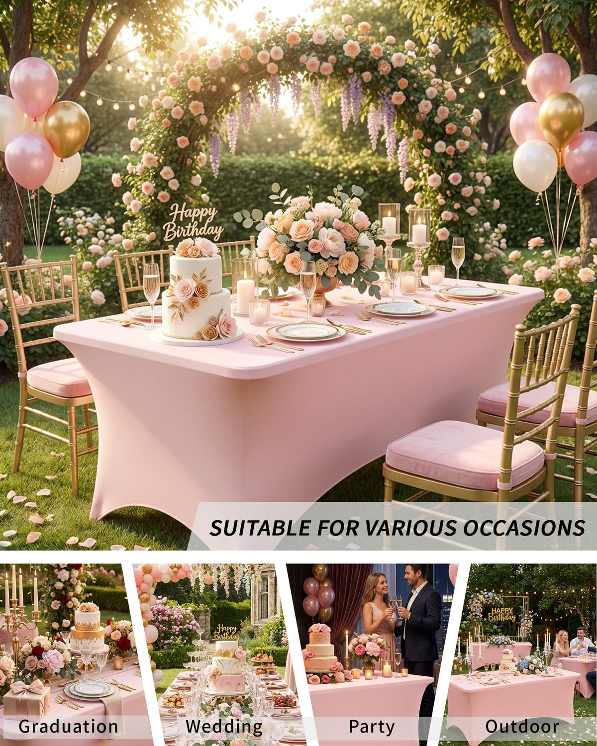 Machine washable Fixwal table cloth after use.