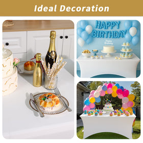 Fixwal reusable party tablecloth suitable for multiple events.