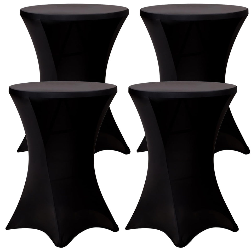 Fixwal round table cover 32x43 fits highboy tables for a sleek, professional look.