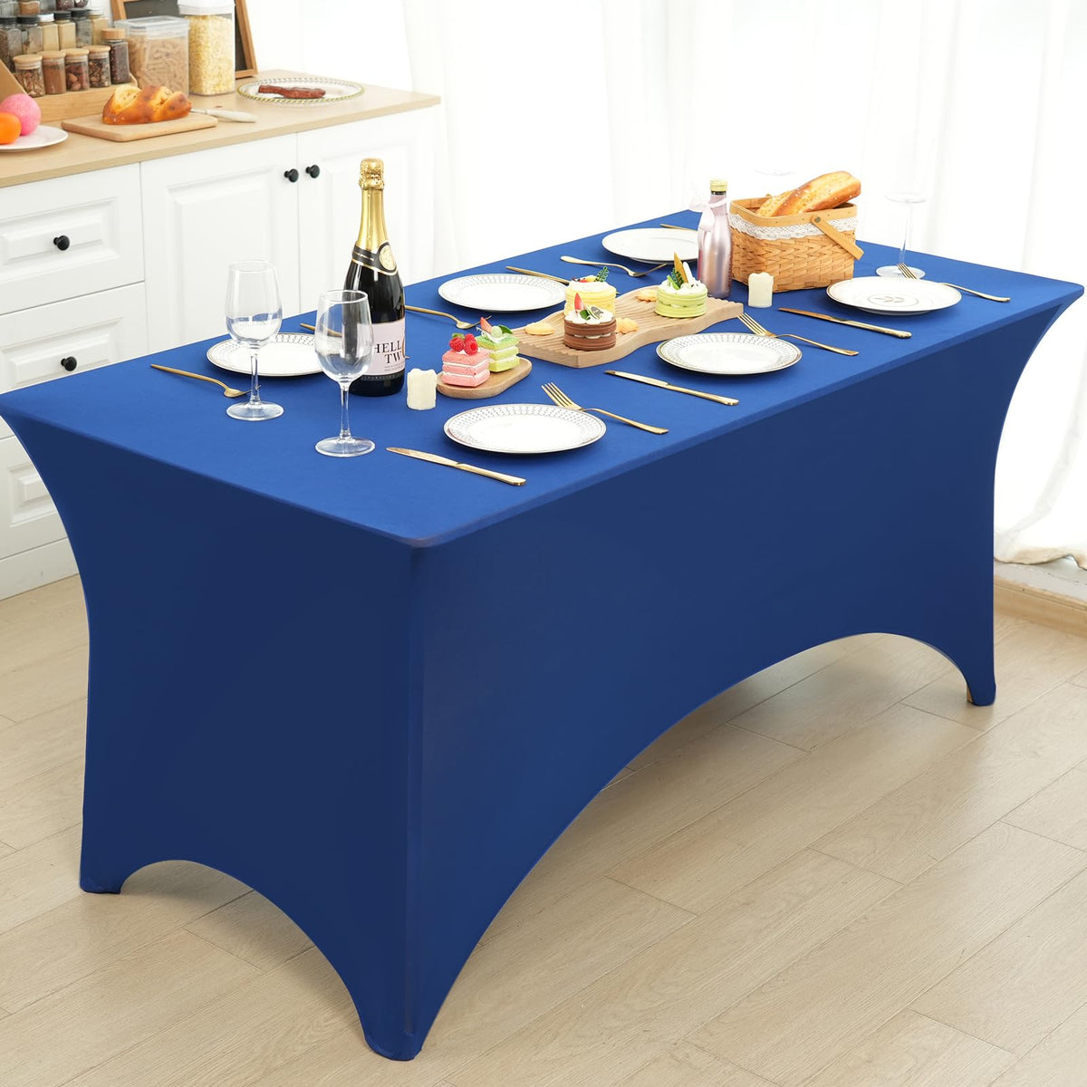 Fixwal sturdy reusable fabric protects tables while looking polished.