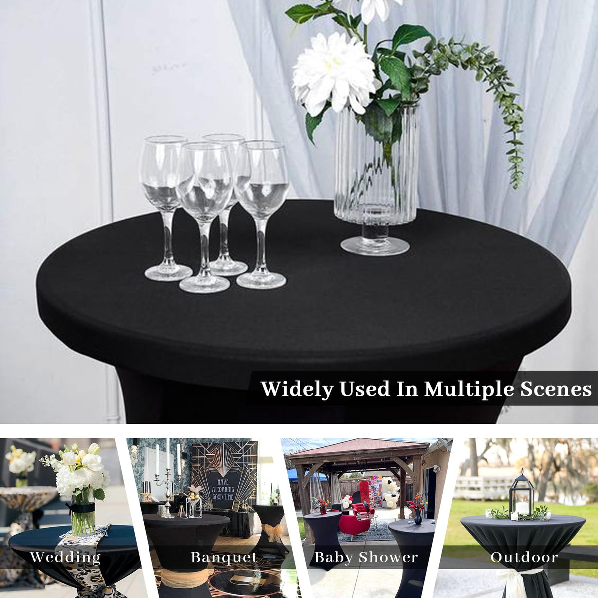 Fixwal versatile cover elevates party setups, weddings, DJ booths, and home bars