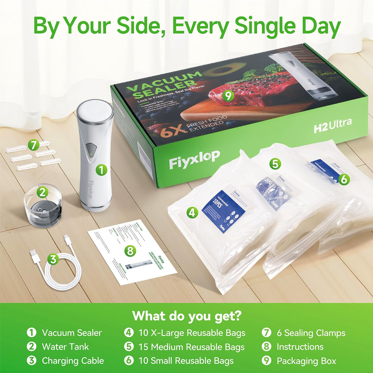 All-in-one 45-piece value set from Fiyxlop includes everything you need