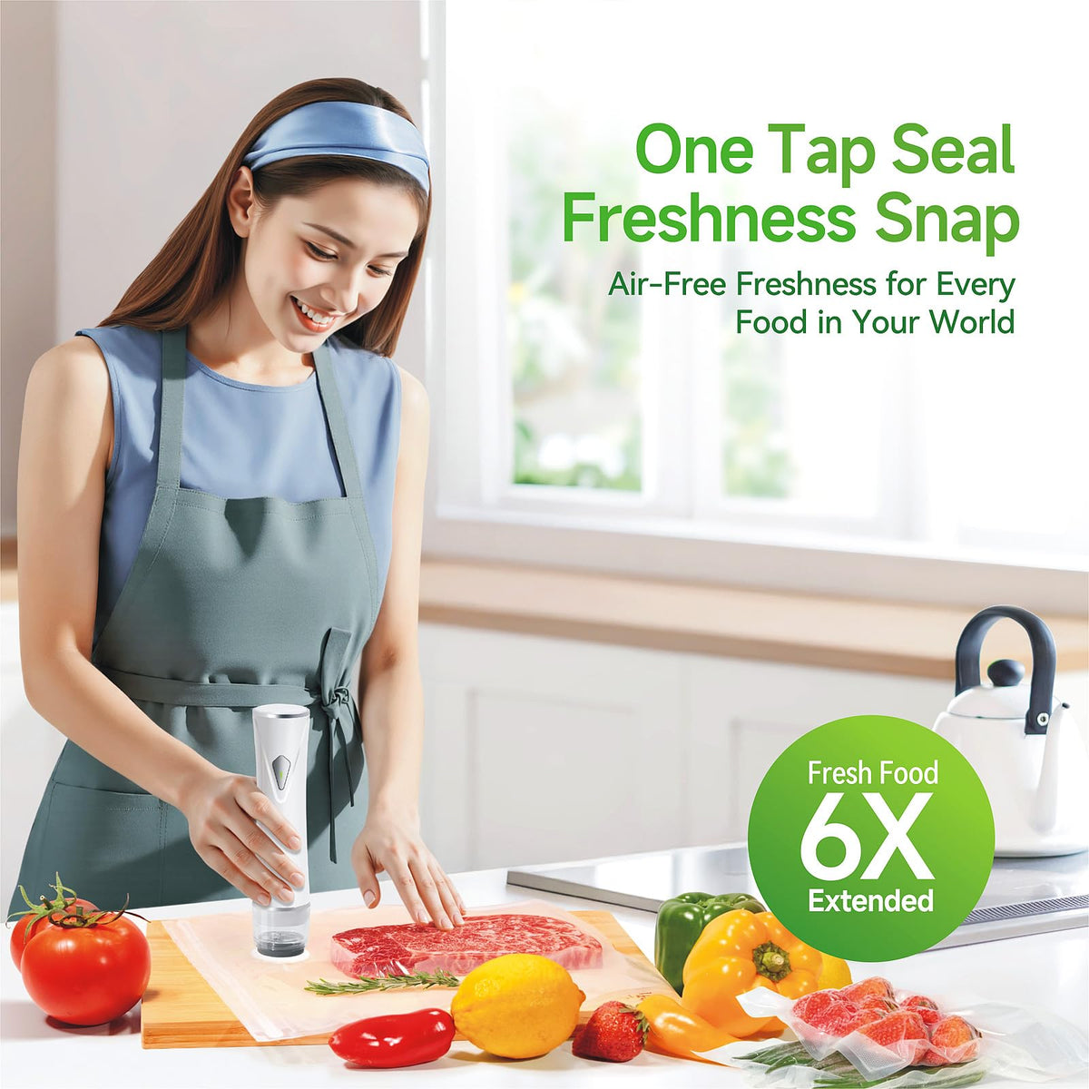 Fiyxlop sealer in action with one-touch operation for fast results