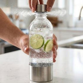 Two-pack of FIZZ IT bottles ready for everyday sparkling water