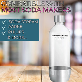 FIZZ IT durable carbonating bottle for daily use