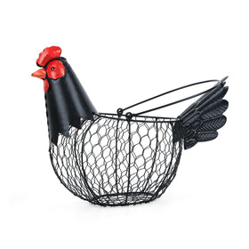 FJAXLJGYP chicken egg basket with handle for easy transport and safe storage.