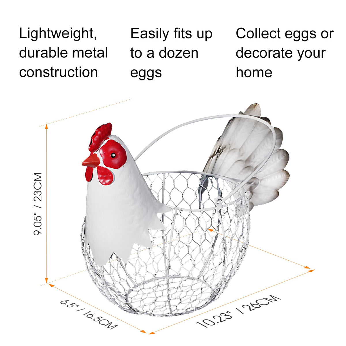 FJAXLJGYP living room rustic chicken basket, adds ranch look