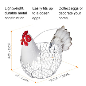 FJAXLJGYP living room rustic chicken basket, adds ranch look
