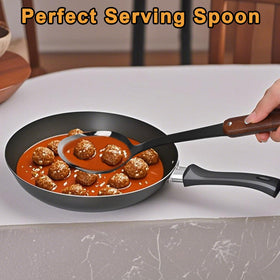 FJNATINH slotted spatula with drainage while turning