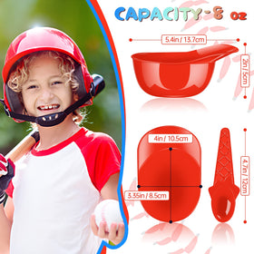 FJZZ colorful baseball bowls ideal for themed birthday parties