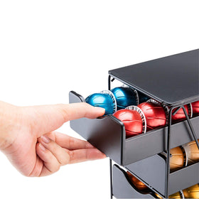 FlagShip countertop space-saving design keeps mugs within reach.