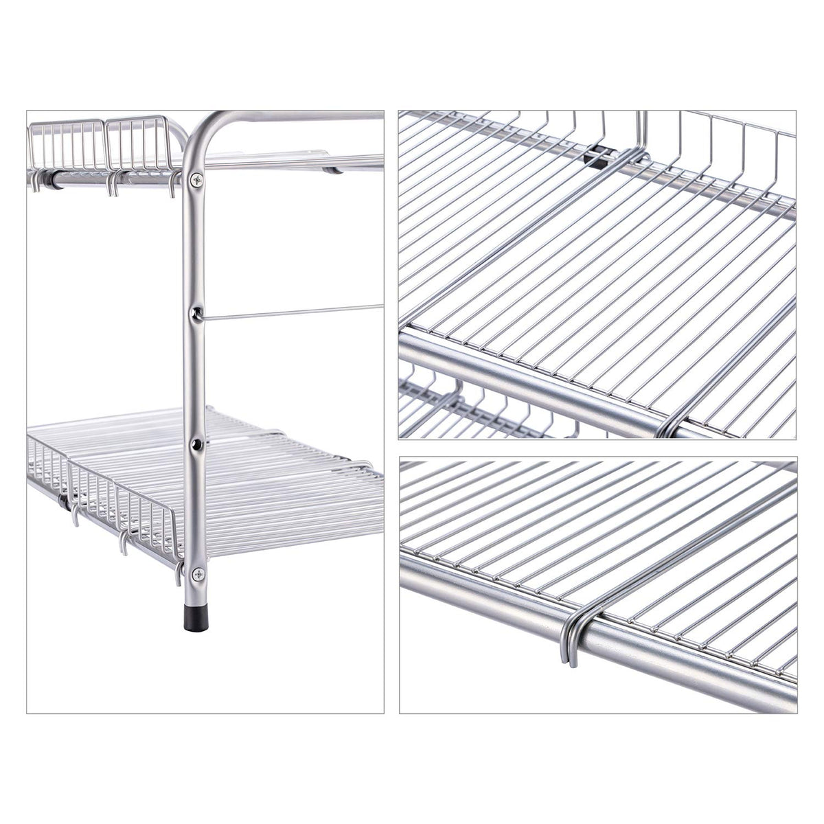 FlagShip expandable-pipes and adjustable-height feature adapts to plumbing.