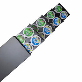 FlagShip K Cup Holder assembly demonstrating space-saving storage.