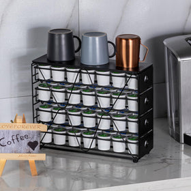 FlagShip K Cup Holder top surface used for mugs and accessories.