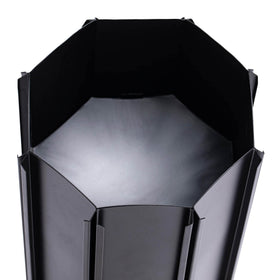 FlagShip modern matte-black design suits a sleek kitchen counter.