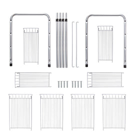FlagShip movable handle assists repositioning when loading or cleaning.