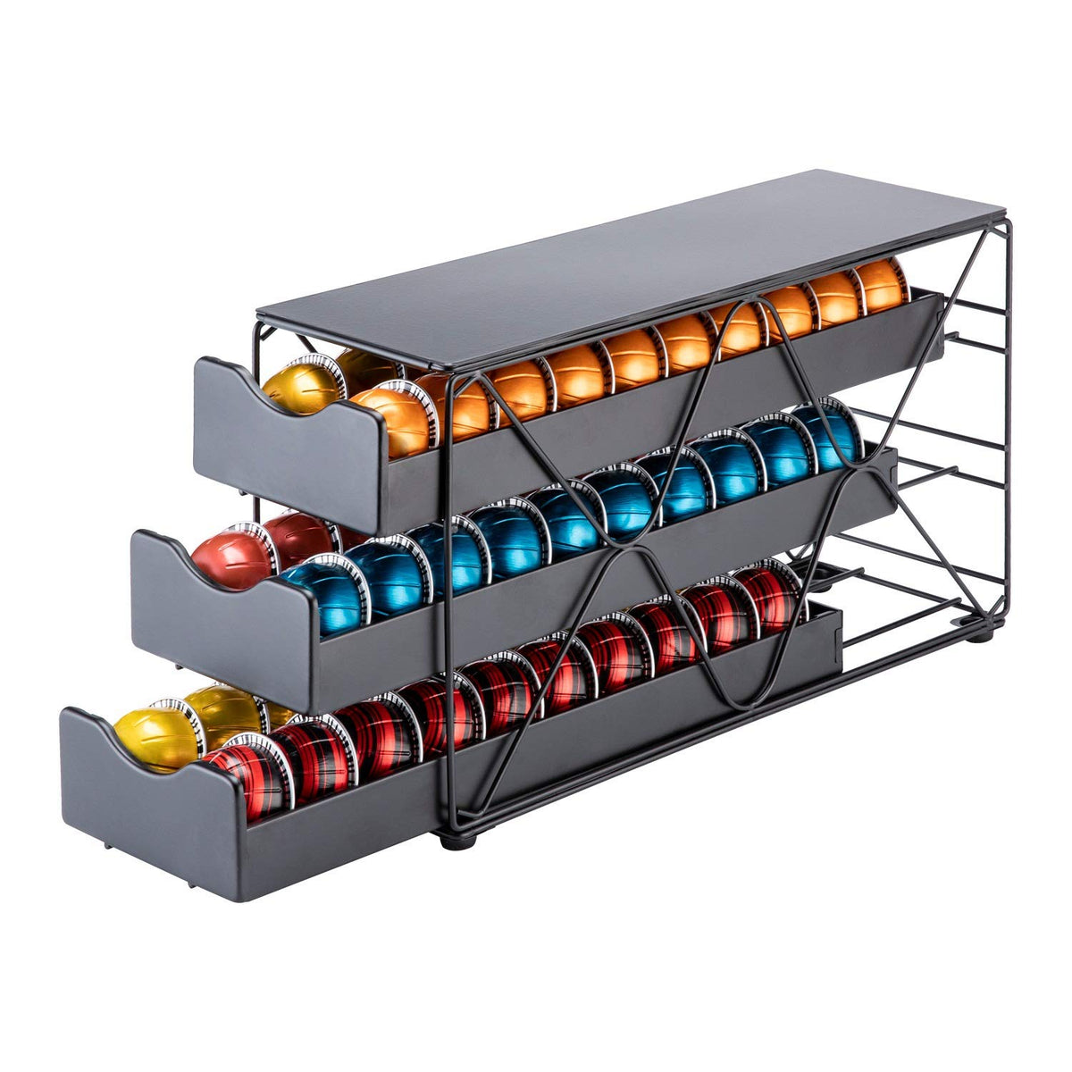 FlagShip pod holder modern design with metal frame boosts durability and style.