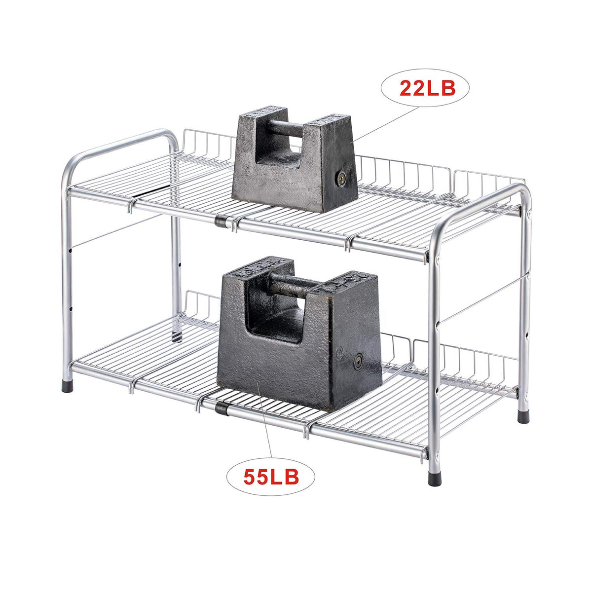 FlagShip sturdy frame with fixed wire reduces wobble.