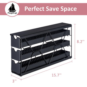 Close-up of labels on FlagShip Vertuo pod drawer for quick selection.