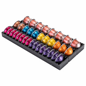 FlagShip Vertuo Pod Drawer front view demonstrates compact, space-saving organization.