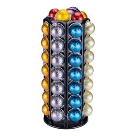 FlagShip Vertuo pod holder stand with 80-pod capacity for organized capsules.