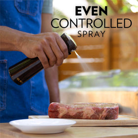 Ergonomic handle enables comfortable, precise spraying