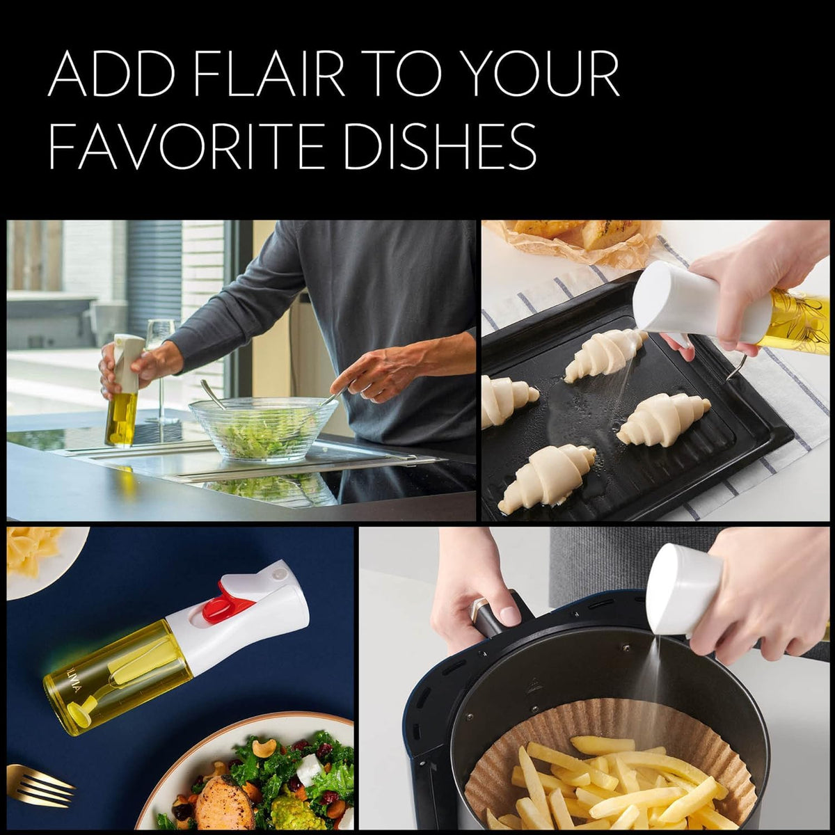 FLAIROSOL Olivia Signature versatile sprayer for olive oil and more.