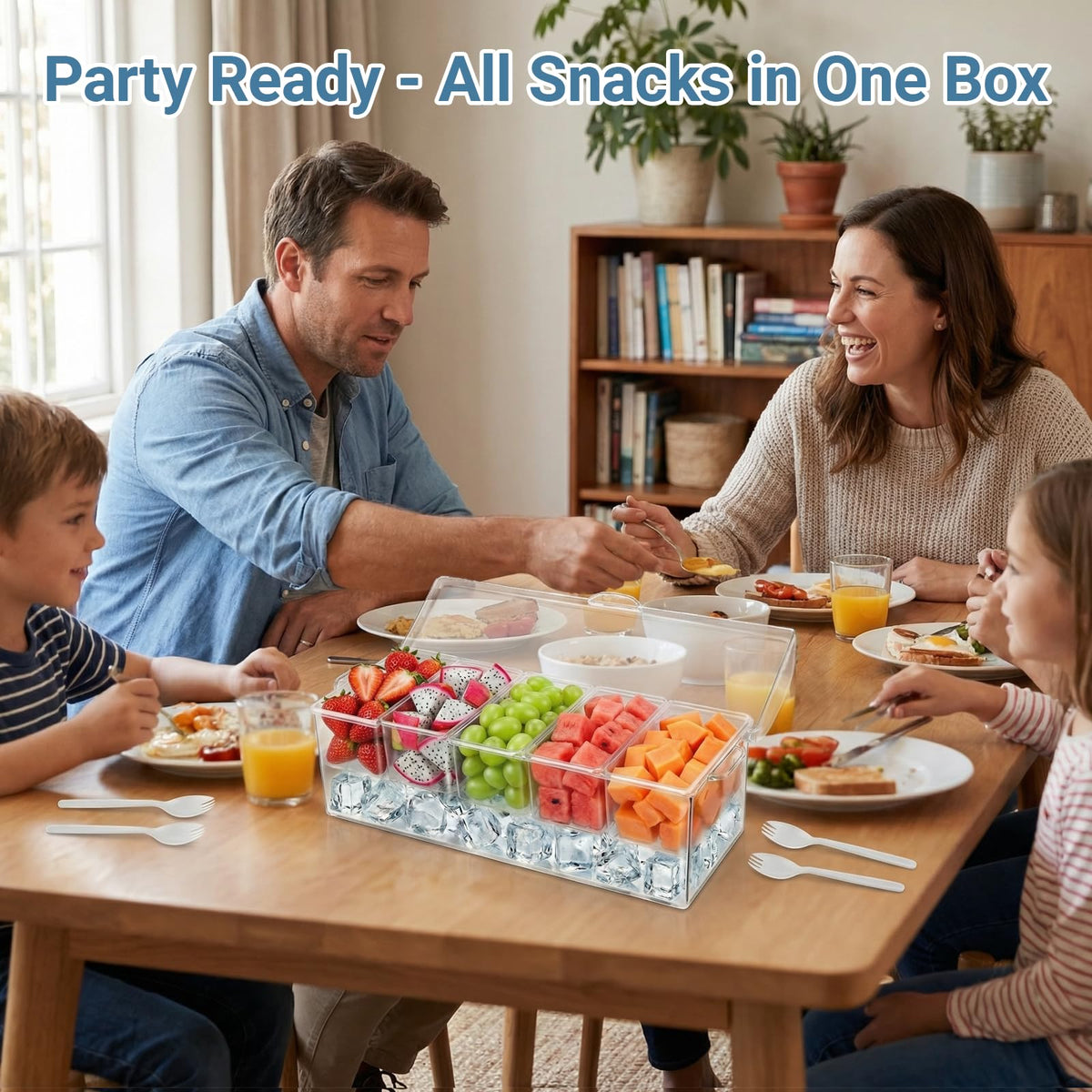 Flajepetals includes tweezers and forks for ready-to-serve setups.
