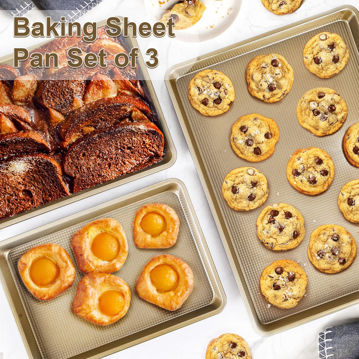 FLAREFX Jelly Roll Pan ideal for sheet cakes and roasting vegetables.