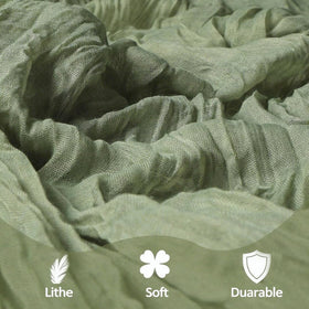 FlashCarryPro crinkled fabric texture adds understated elegance to decor