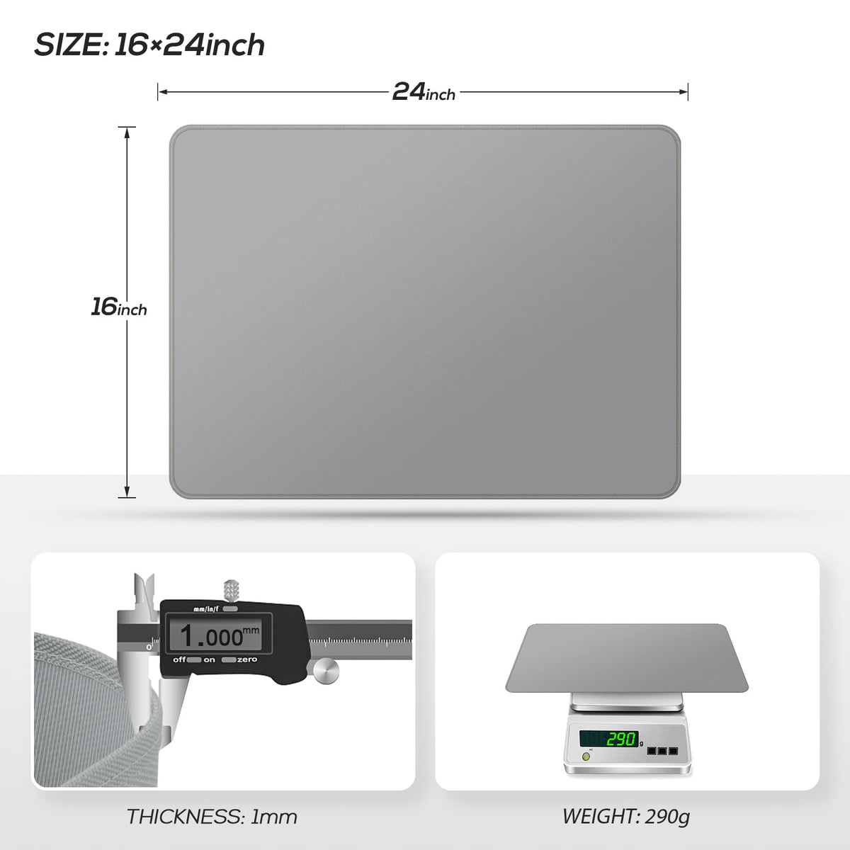 FLASLD kitchen countertop protector mat is flexible and easy to roll for storage.