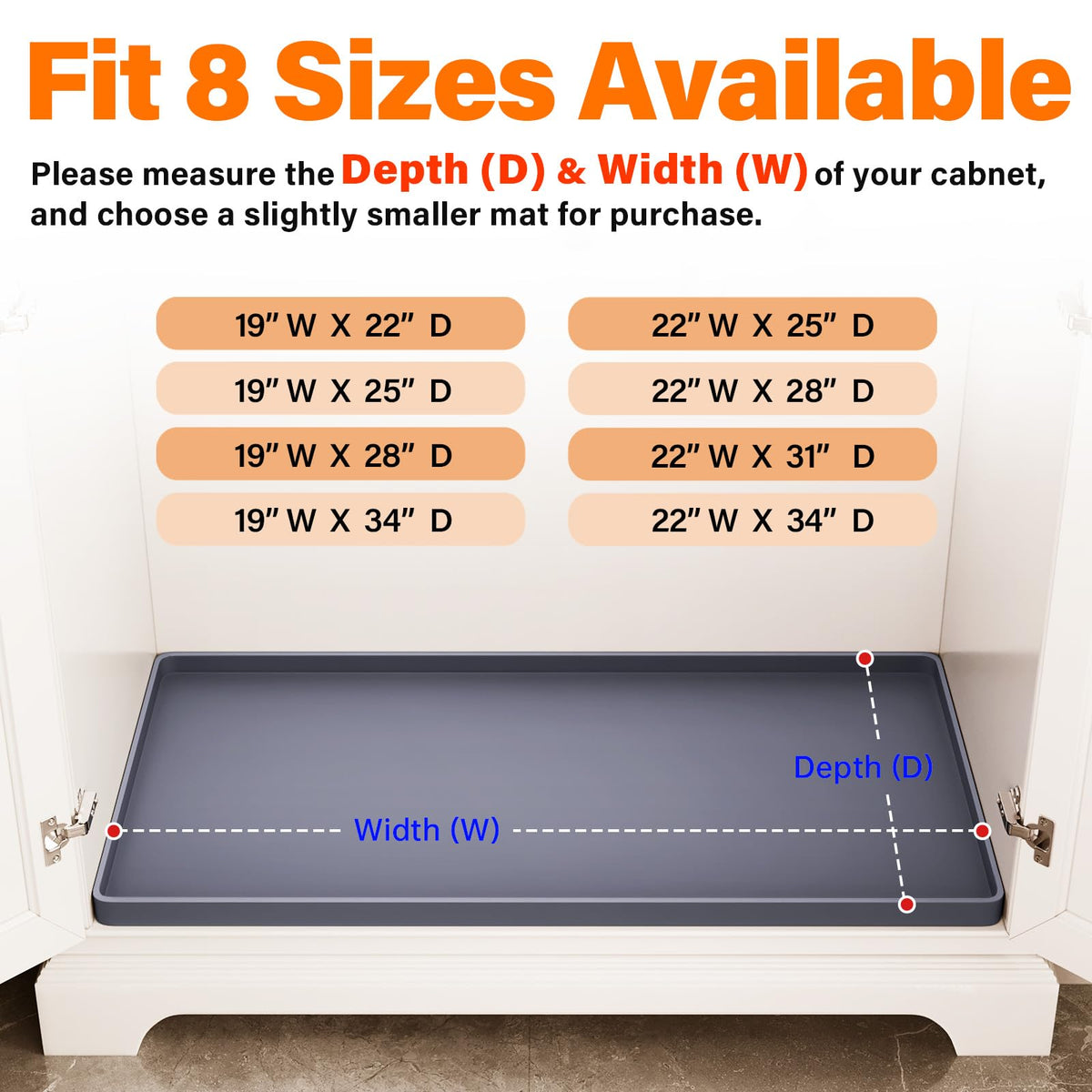 FLATO easy-clean mat, simply wipe or rinse after spills.