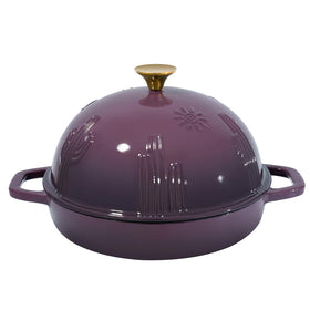 Flavehc bread oven cast-iron base aids smooth dough placement for even browning