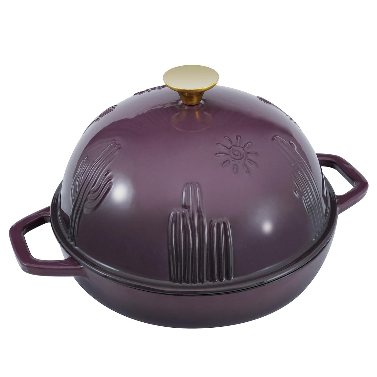 Flavehc dome lid close-up showing steam retention for oven spring