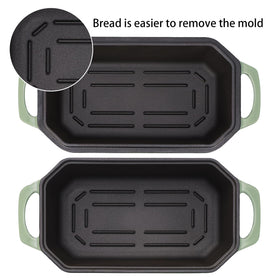 Flavehc bread pan on stovetop demonstrates compatibility with gas electric and induction